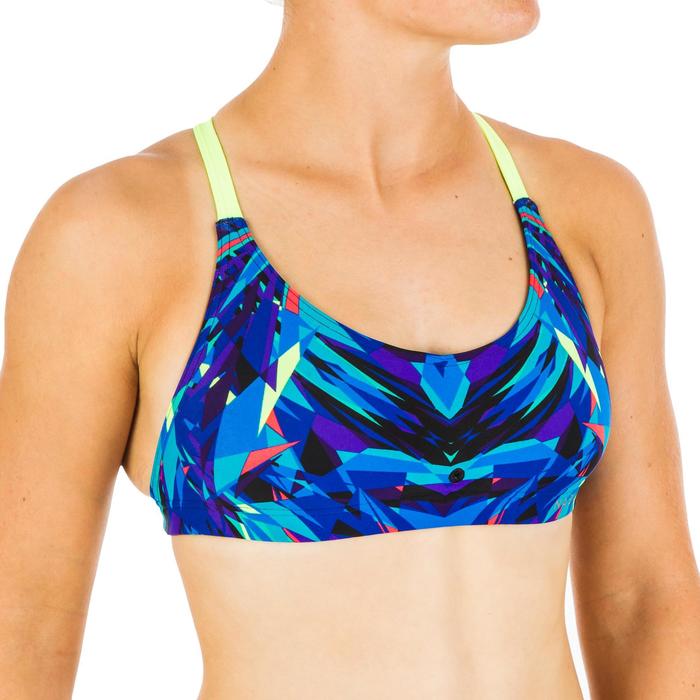 Brassiere De Natation Femme Ultra Resistante Au Chlore Jana Gani Bleu Nabaiji Decathlon