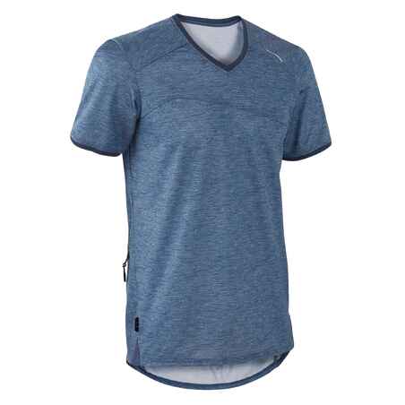 Short-Sleeved Mountain Biking Jersey - Blue