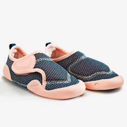 Kids' Non-Slip and Breathable Bootees - Blue/Pink