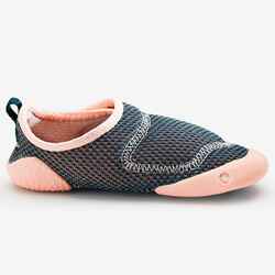 Kids' Non-Slip and Breathable Bootees - Blue/Pink