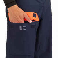 Sobrepantalón Vela Sailing 100 Hombre Azul Marino Impermeable