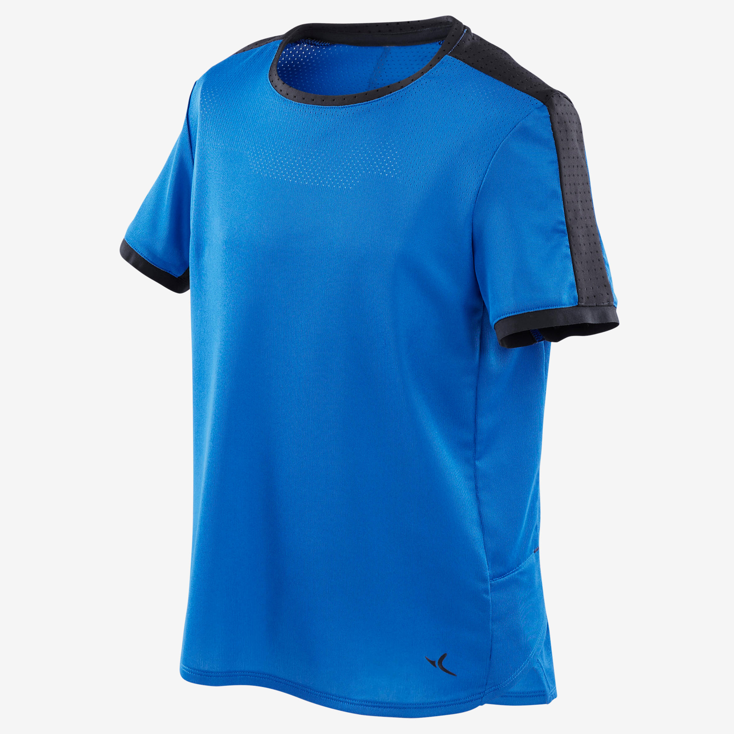 T-shirt respirável GINÁSTICA CRIANÇA S900 Azul 2/9