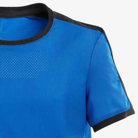 Boys' Technical Breathable Gym T-Shirt S900 - Blue