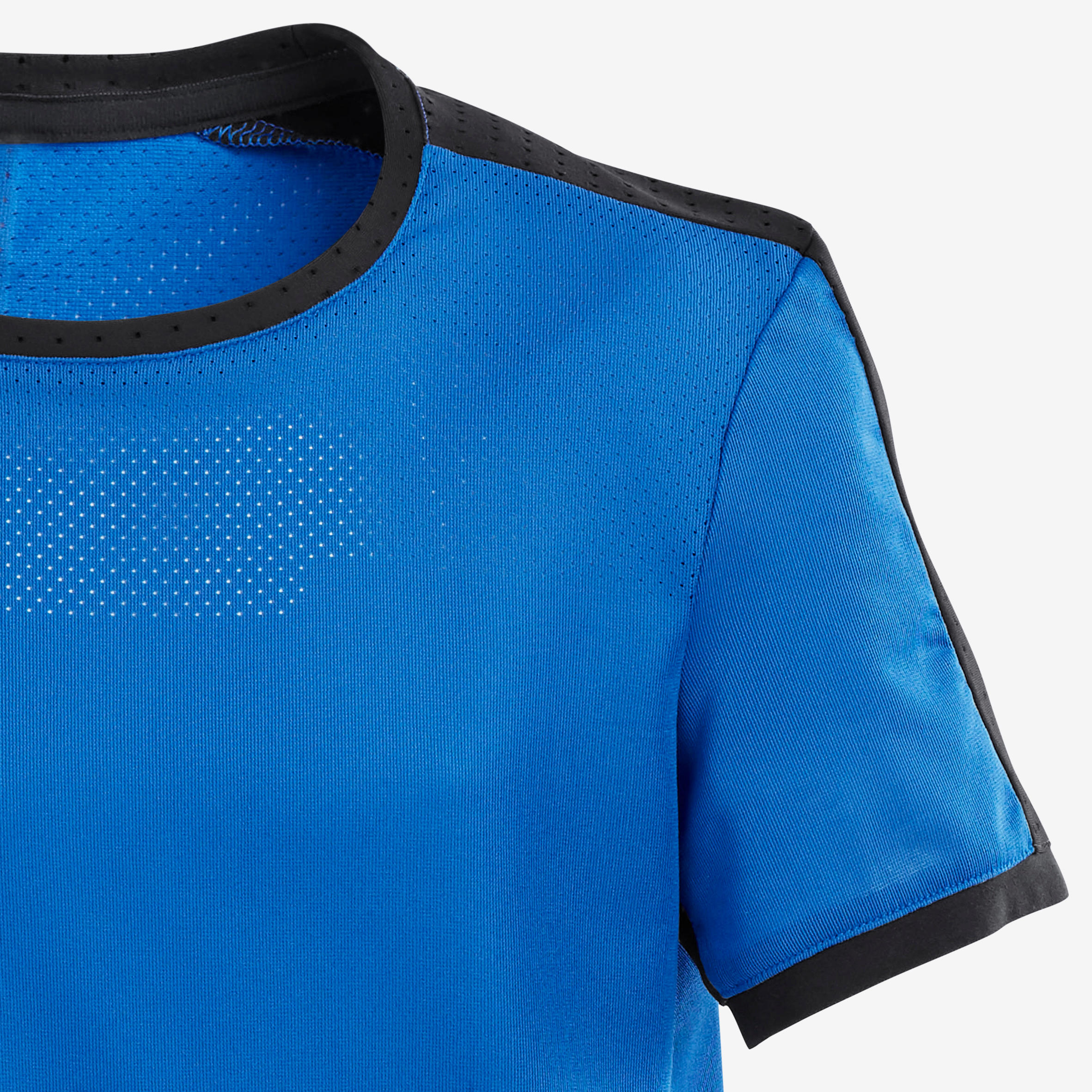 T-shirt respirável GINÁSTICA CRIANÇA S900 Azul 4/9