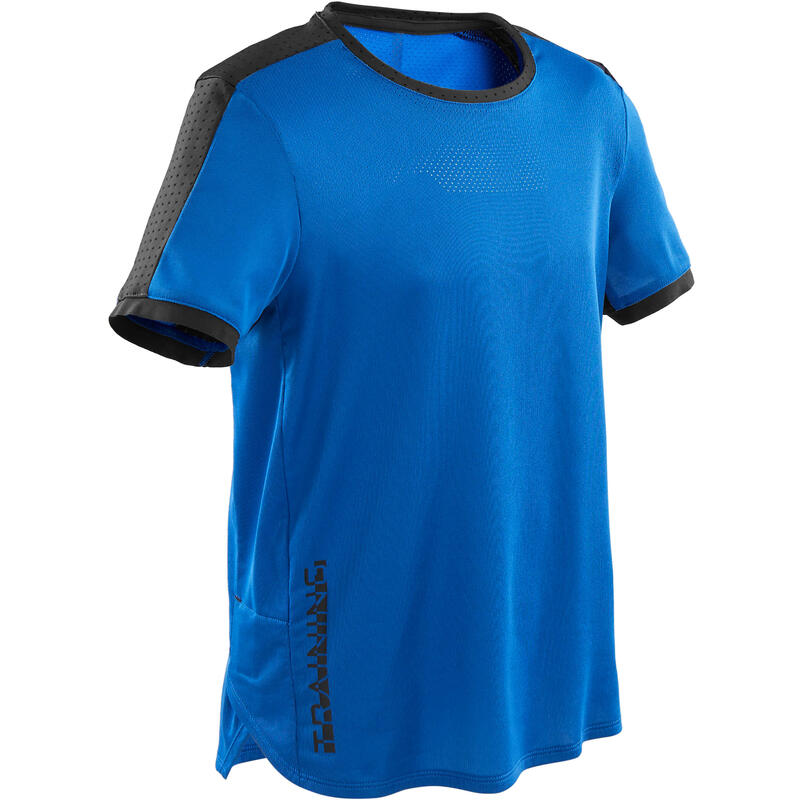 T-shirt respirant et technique, S900 garçon GYM ENFANT bleu