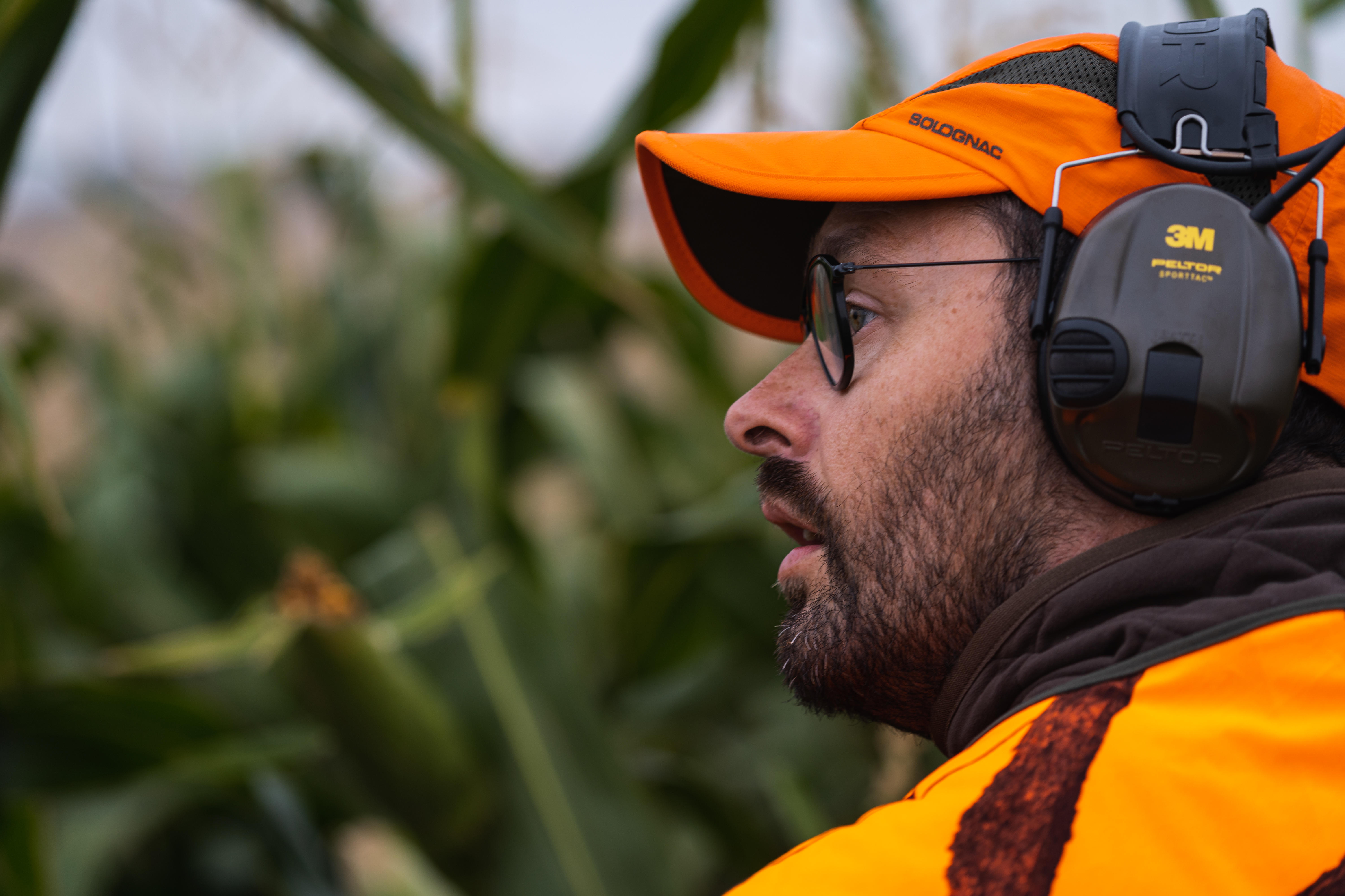 Light Hunting Cap - Orange - Decathlon