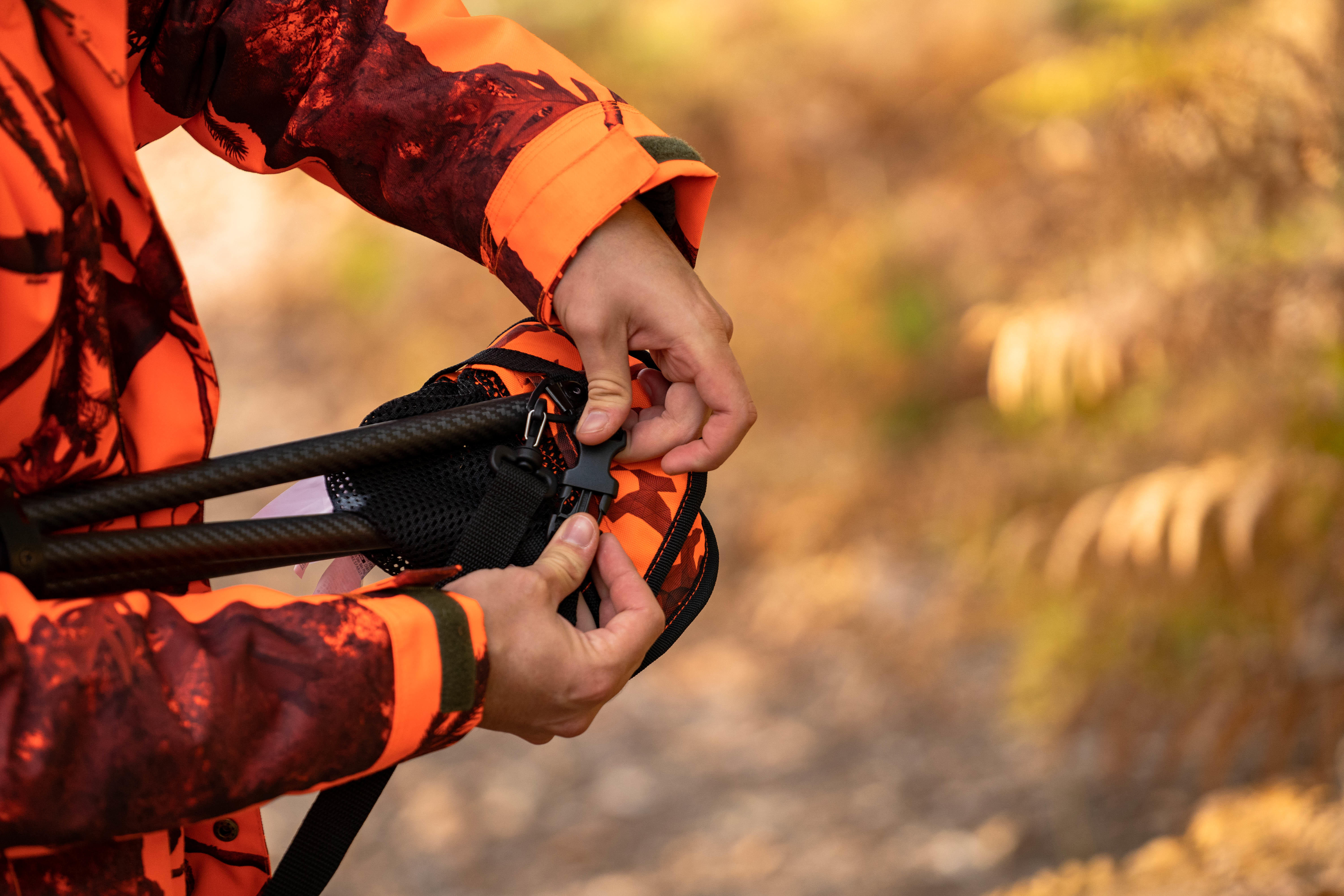 Siège de chasse en carbone BG P900 - SOLOGNAC