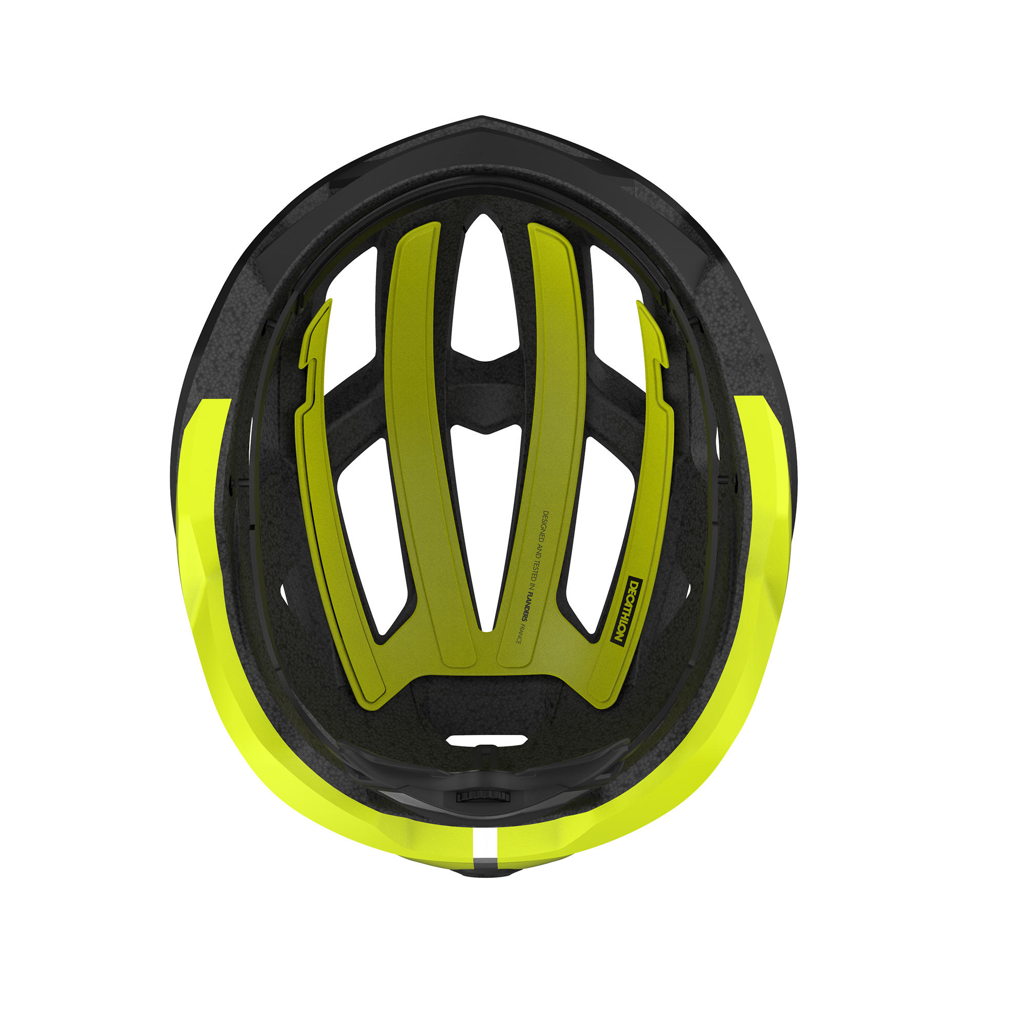 Road Cycling Helmet Aerofit 900 - Black/Yellow 7/12