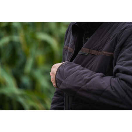 Hunting Silent Padded Jacket 500 - Brown.