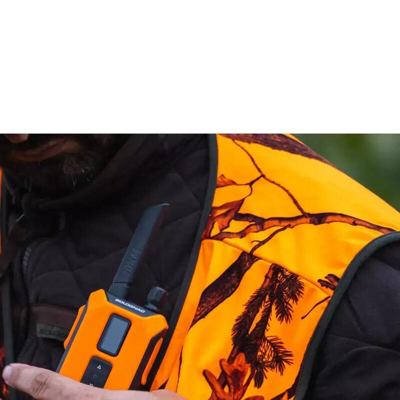 Adjusting the Solognac walkie-talkie
