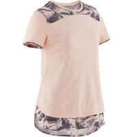 Girl's 2 in 1 T-shirt - Pink