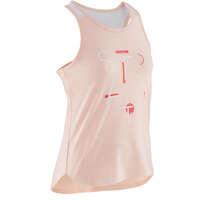 Linne barngympa andas 500 JR ljusrosa tryck Gymnastik - Linne andas 500 G GYM JR rosa DOMYOS - Gymnastik