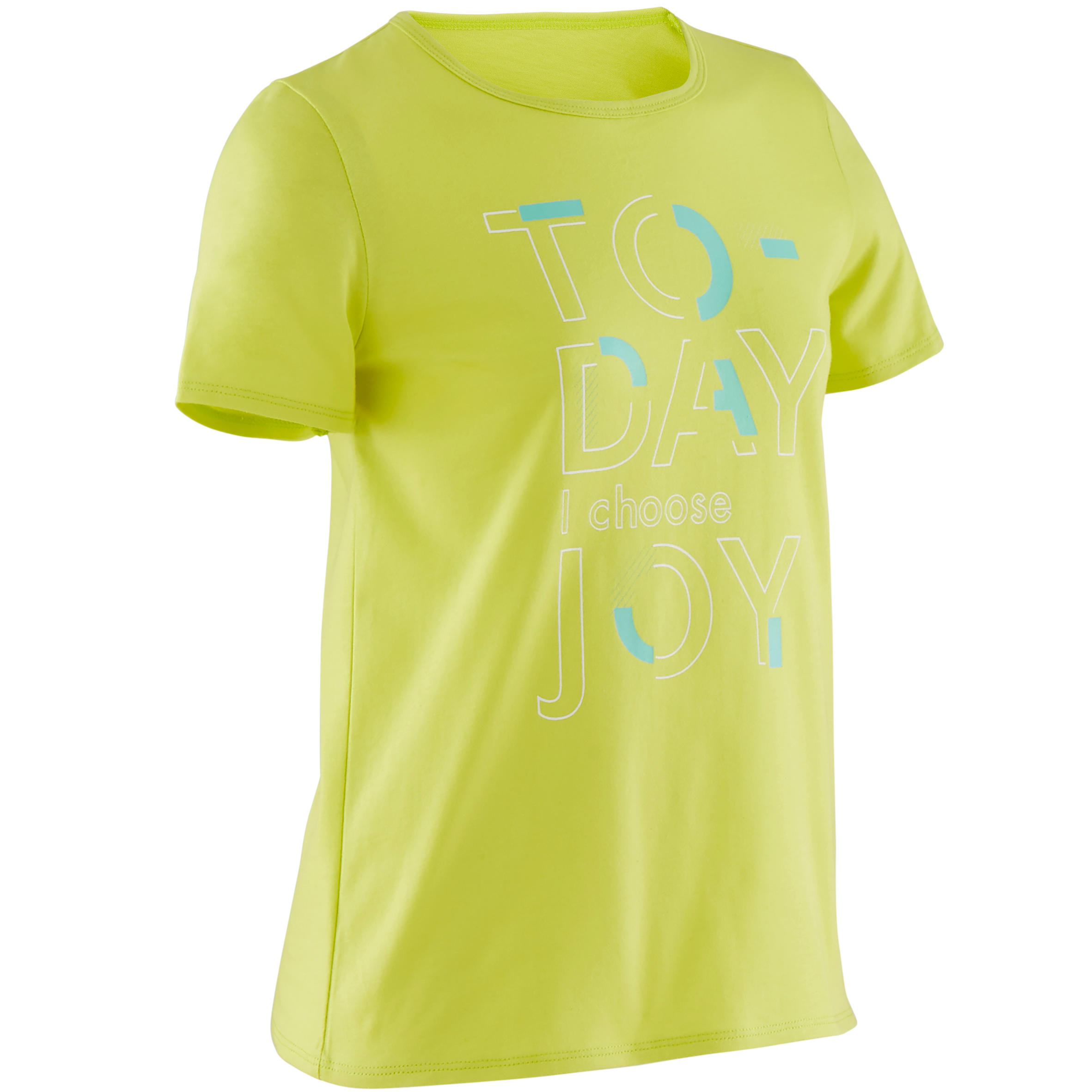tee shirt fluo fille decathlon