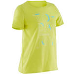 Domyos T-shirt korte mouwen 100 meisjes GYM KINDEREN