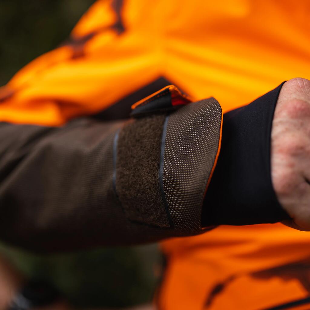 Jagdjacke / Regenjacke SUPERTRACK 900 light strapazierfähig orange 