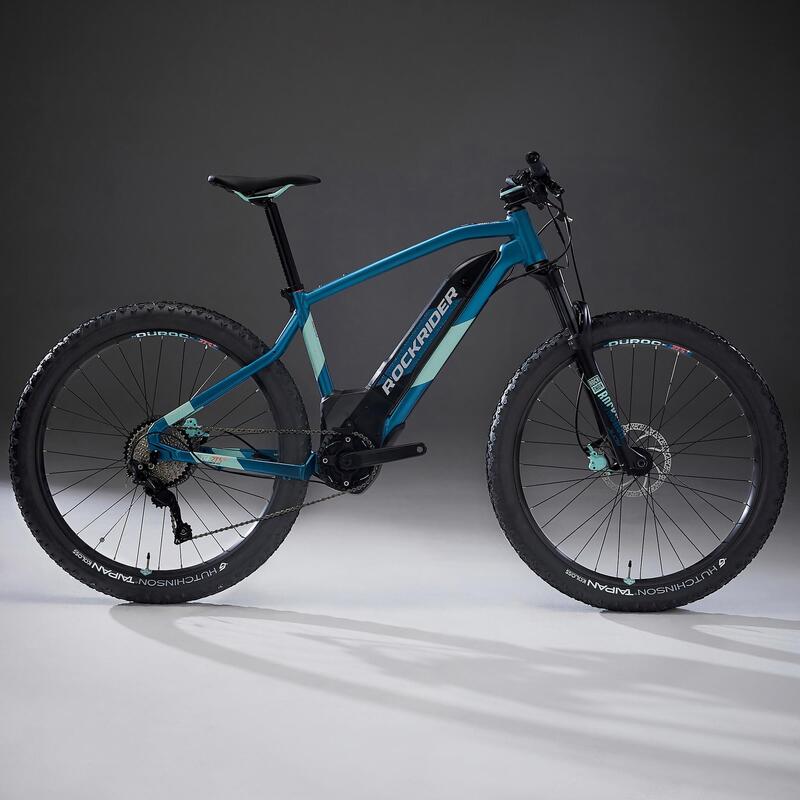 Bicicletă MTB electrică semi-rigidă 27'5"+, e-ST 900 Turcoaz