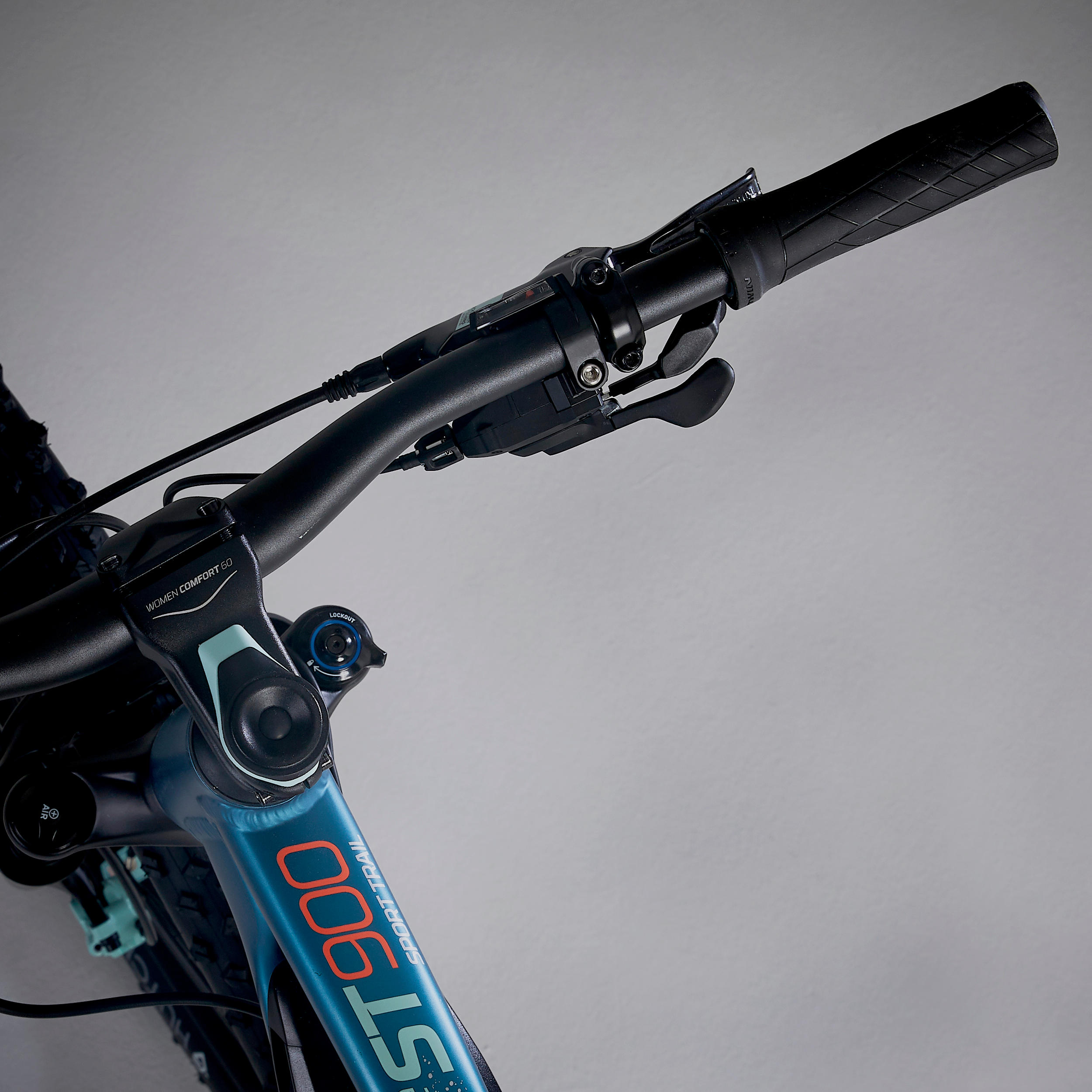 Women's 27.5" + Electric Semi-Rigid E-ST 900 MTB Bike - Turquoise 6/14