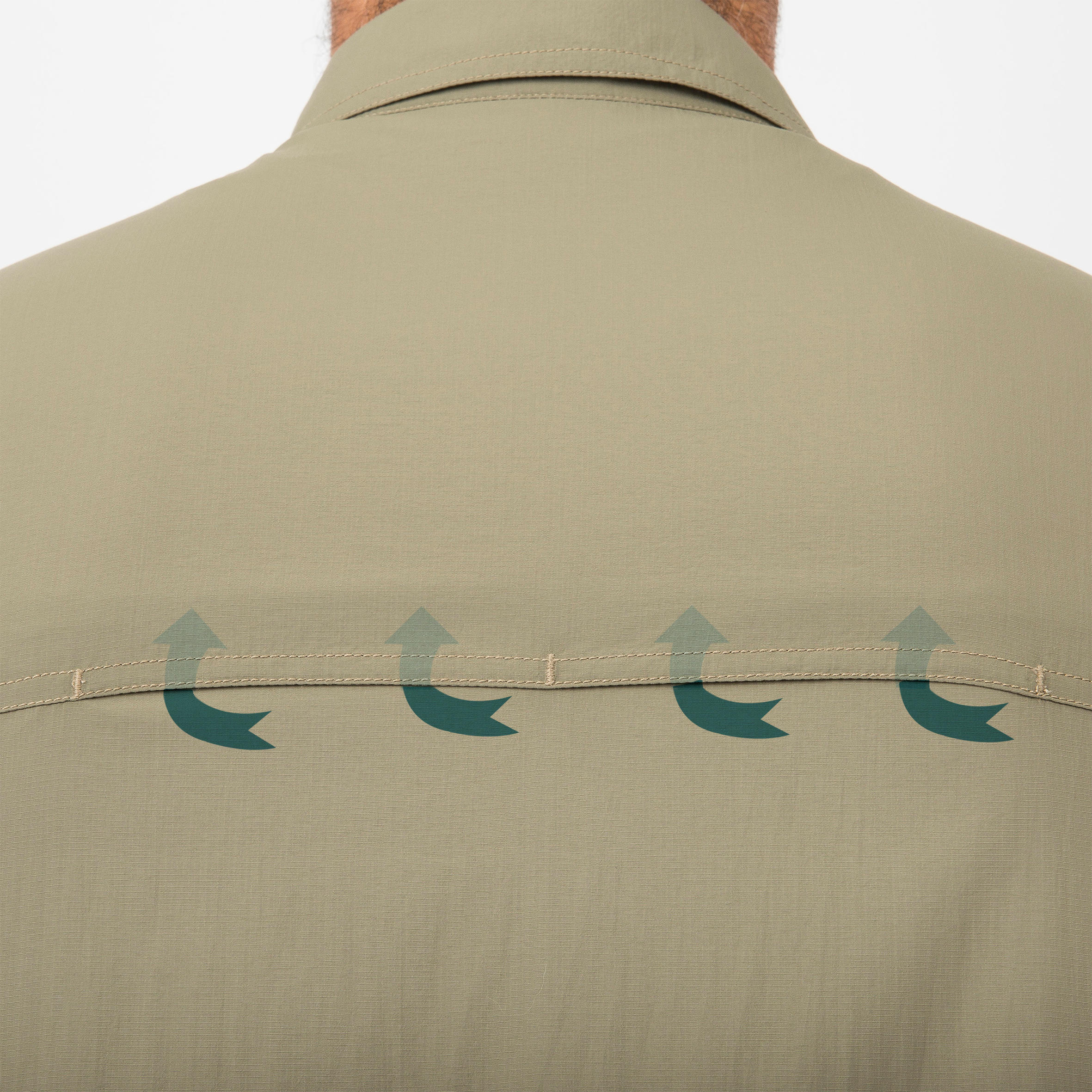 Breathable 500 shirt, green 7/18