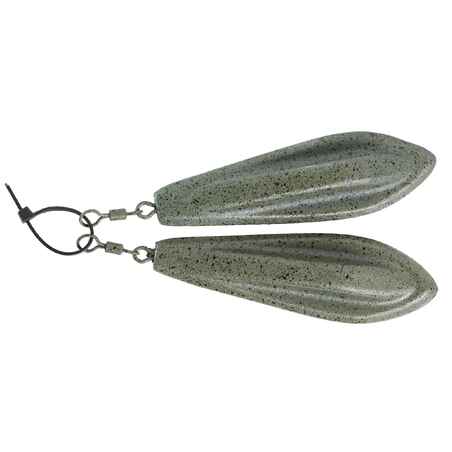 Trilobe Weights Carp Fishing Sinkers 90g (x2)