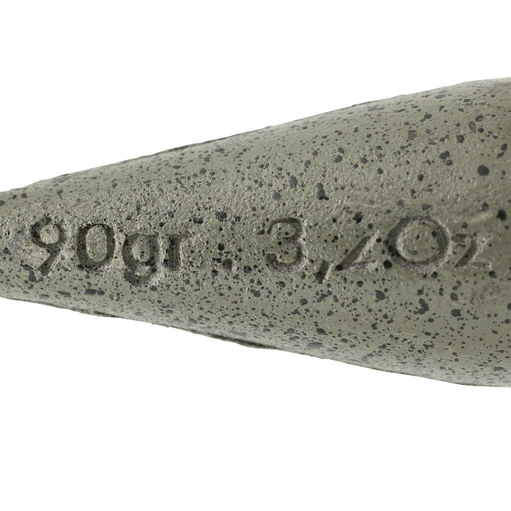 Olova za daljinu za ribolov šarana 140 g (2 komada)