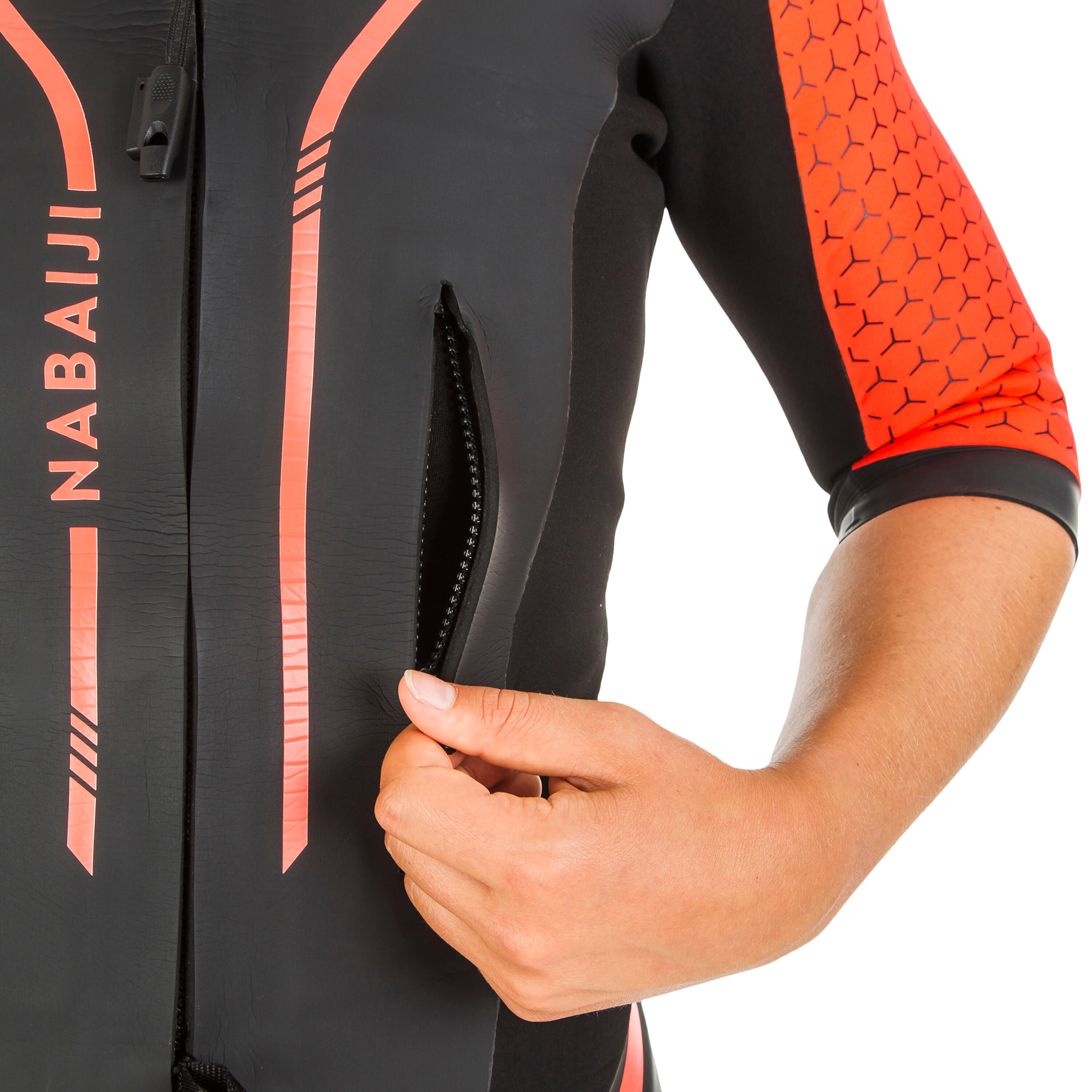 Wetsuit voor swimrun uniseks neopreen 4/2 mm 16/19