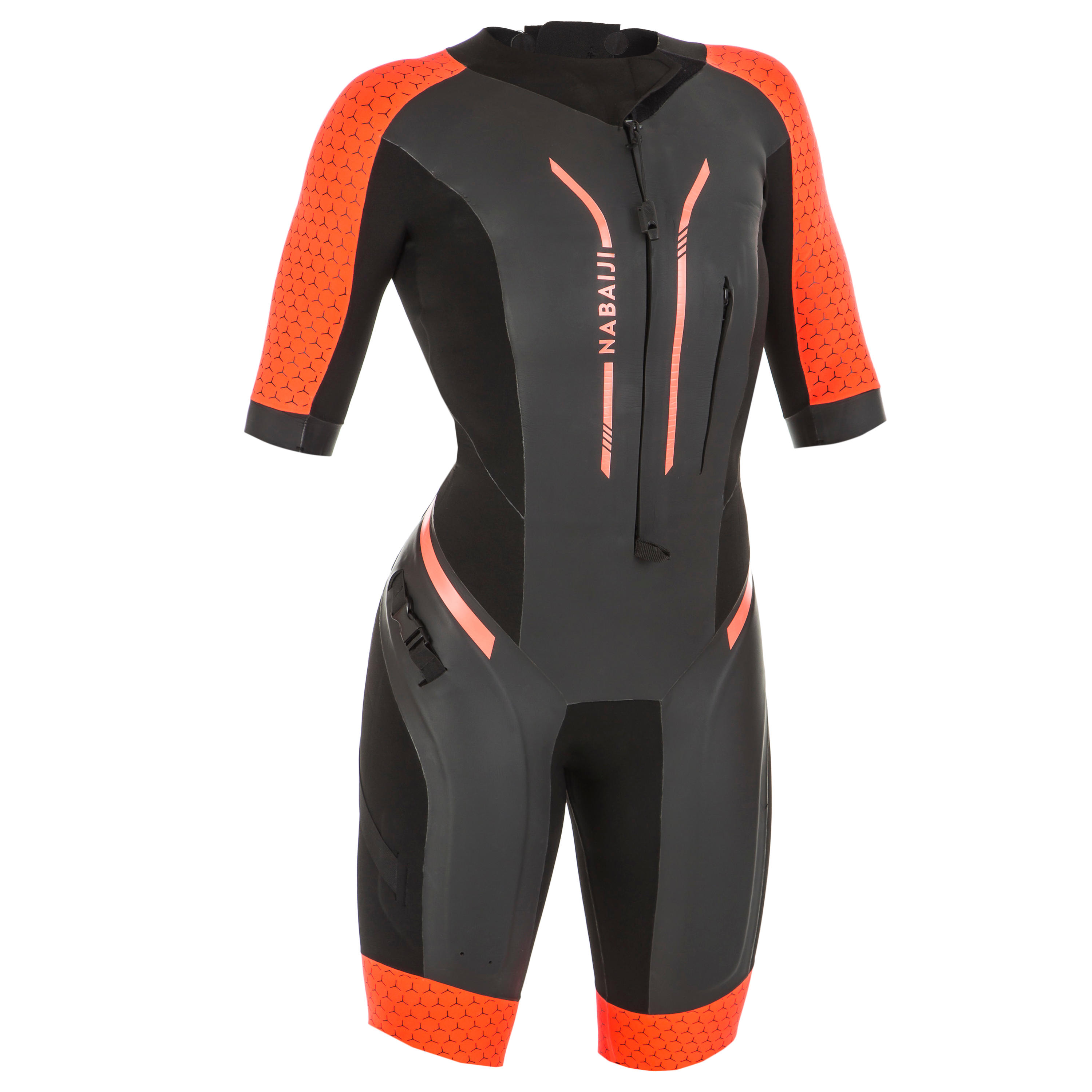Wetsuit voor swimrun uniseks neopreen 4/2 mm 12/19