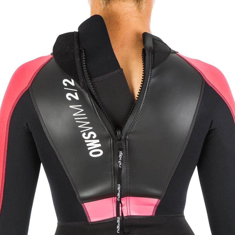 Fato de Natação Águas Abertas Neoprene OWS 100 Mulher