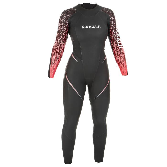 Combinaison Natation Neoprene Ows 900 4 2mm Femme Eau Froide Nabaiji Decathlon