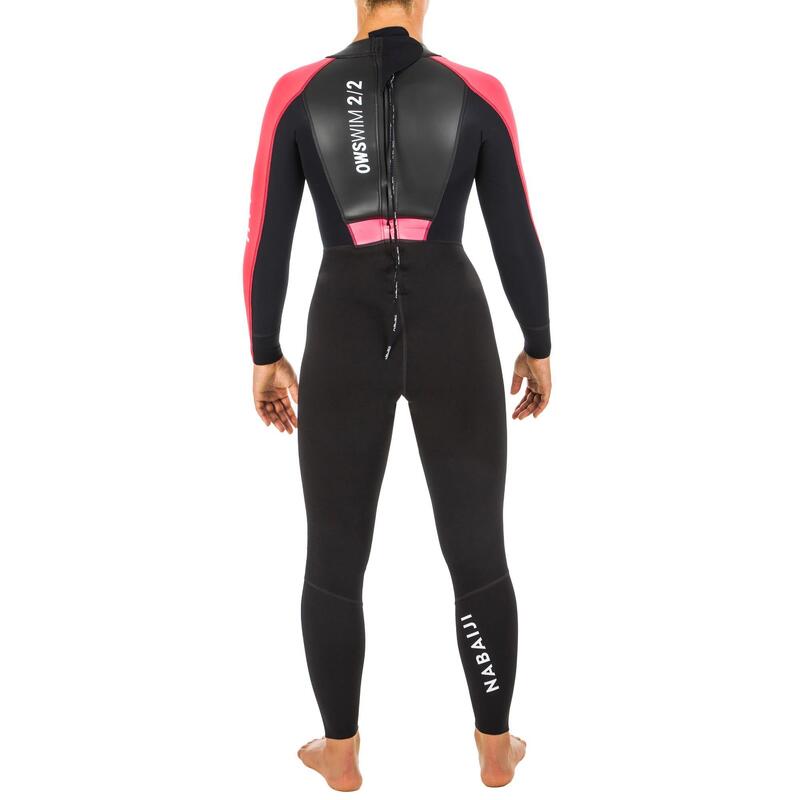 Fato de Natação Águas Abertas Neoprene OWS 100 Mulher