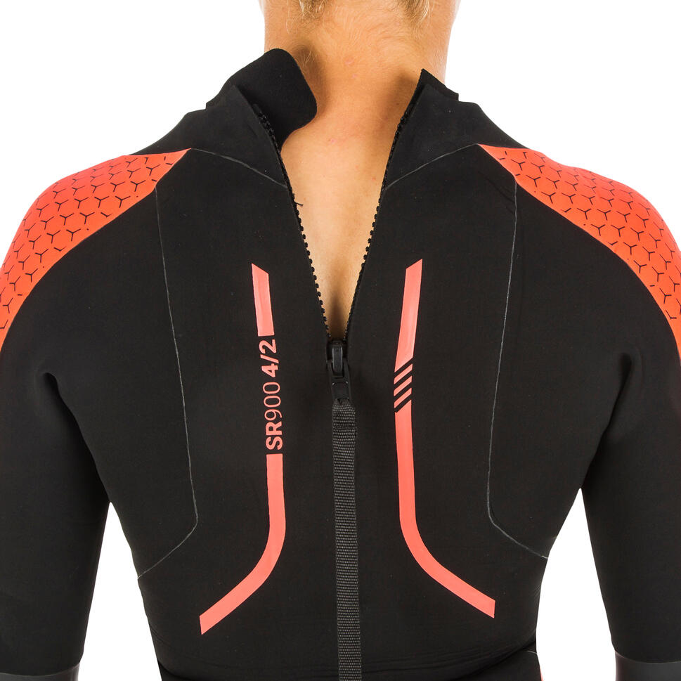 Wetsuit voor swimrun uniseks neopreen 4/2 mm NABAIJI Decathlon.nl