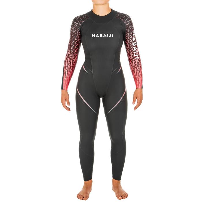 Combinaison Natation Neoprene Ows 900 4 2mm Femme Eau Froide Nabaiji Decathlon