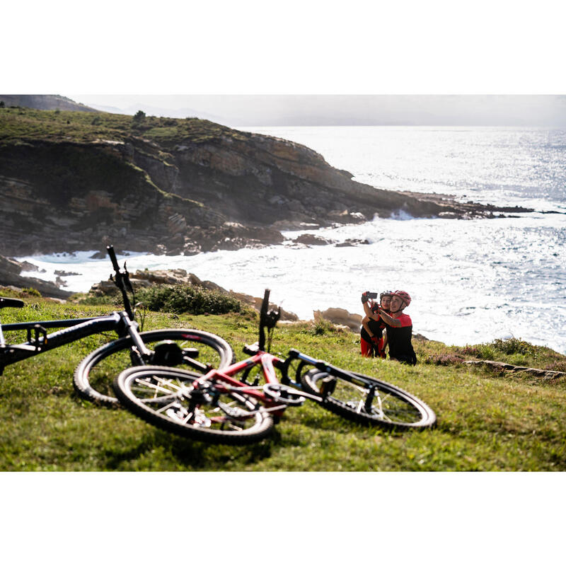 Mountainbike kind 24 inch Rockrider ST 900 9-12 jaar rood