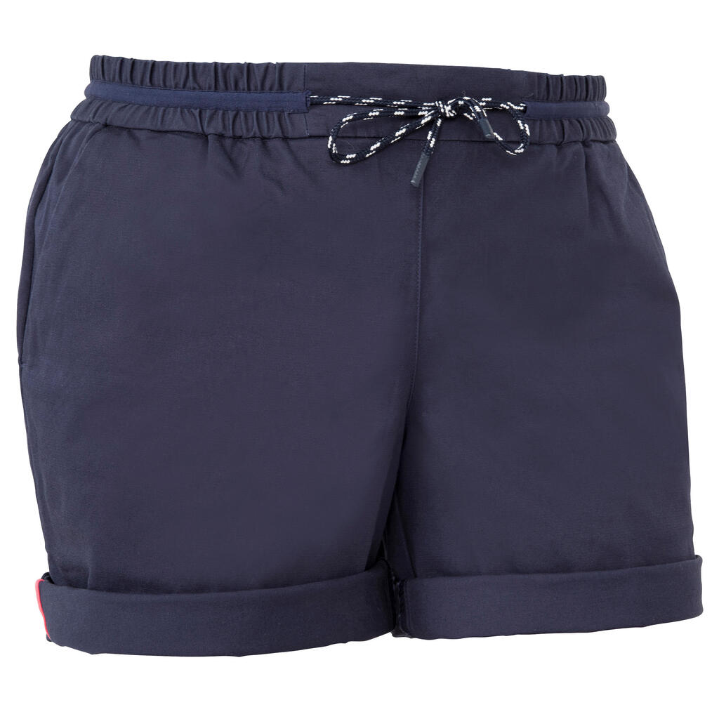 Segelshorts Damen - Sailing 100 altrosa