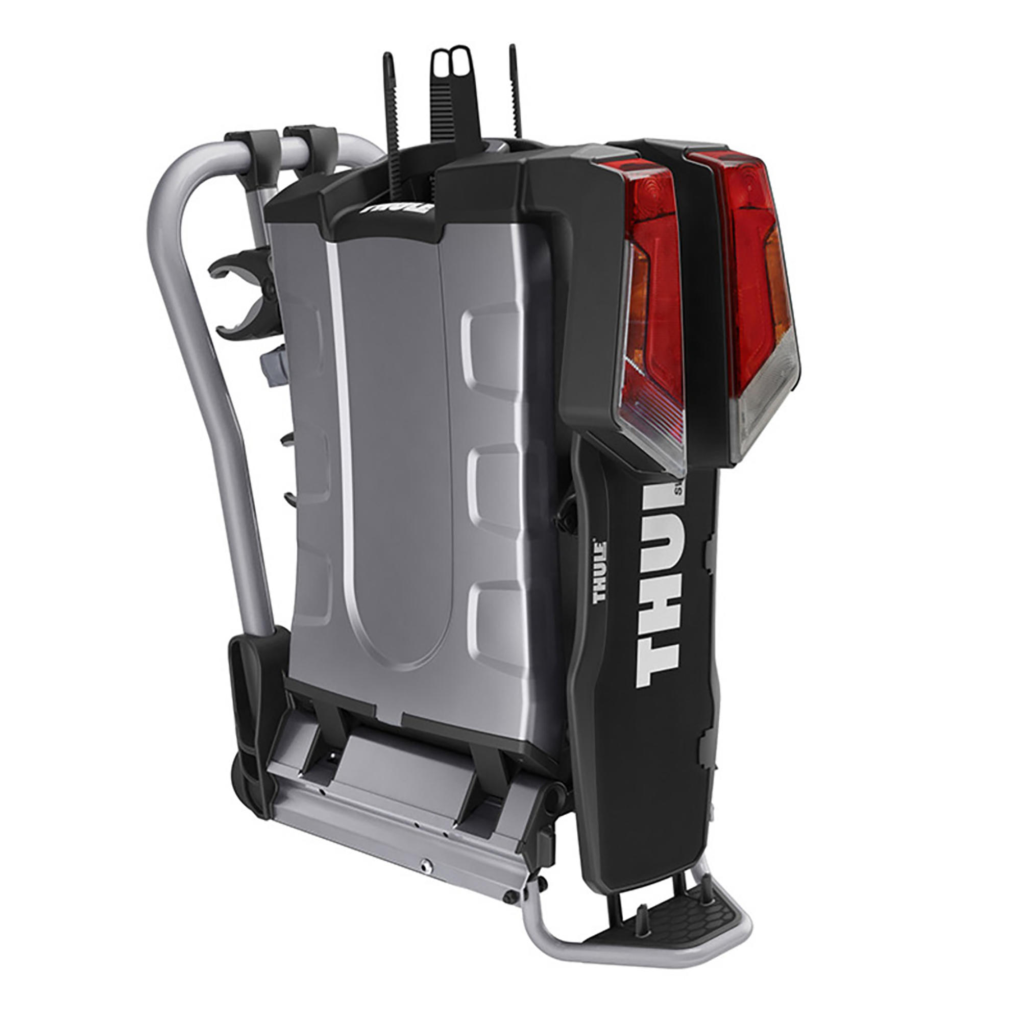 Tow Bar Car Bike Rack Thule Easyfold 932 2 Bikes 7 Pins - Decathlon