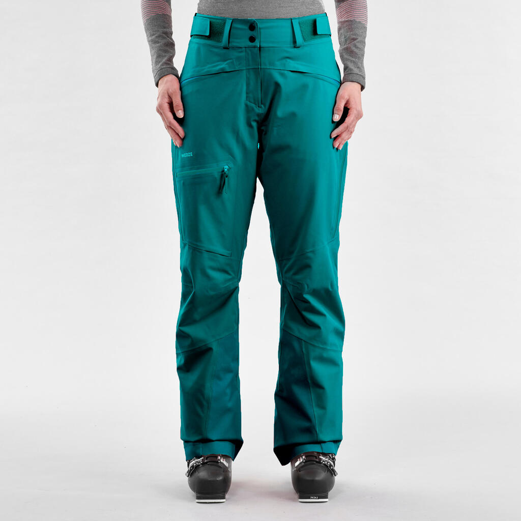 Skihose Freeride 500 Damen grau 