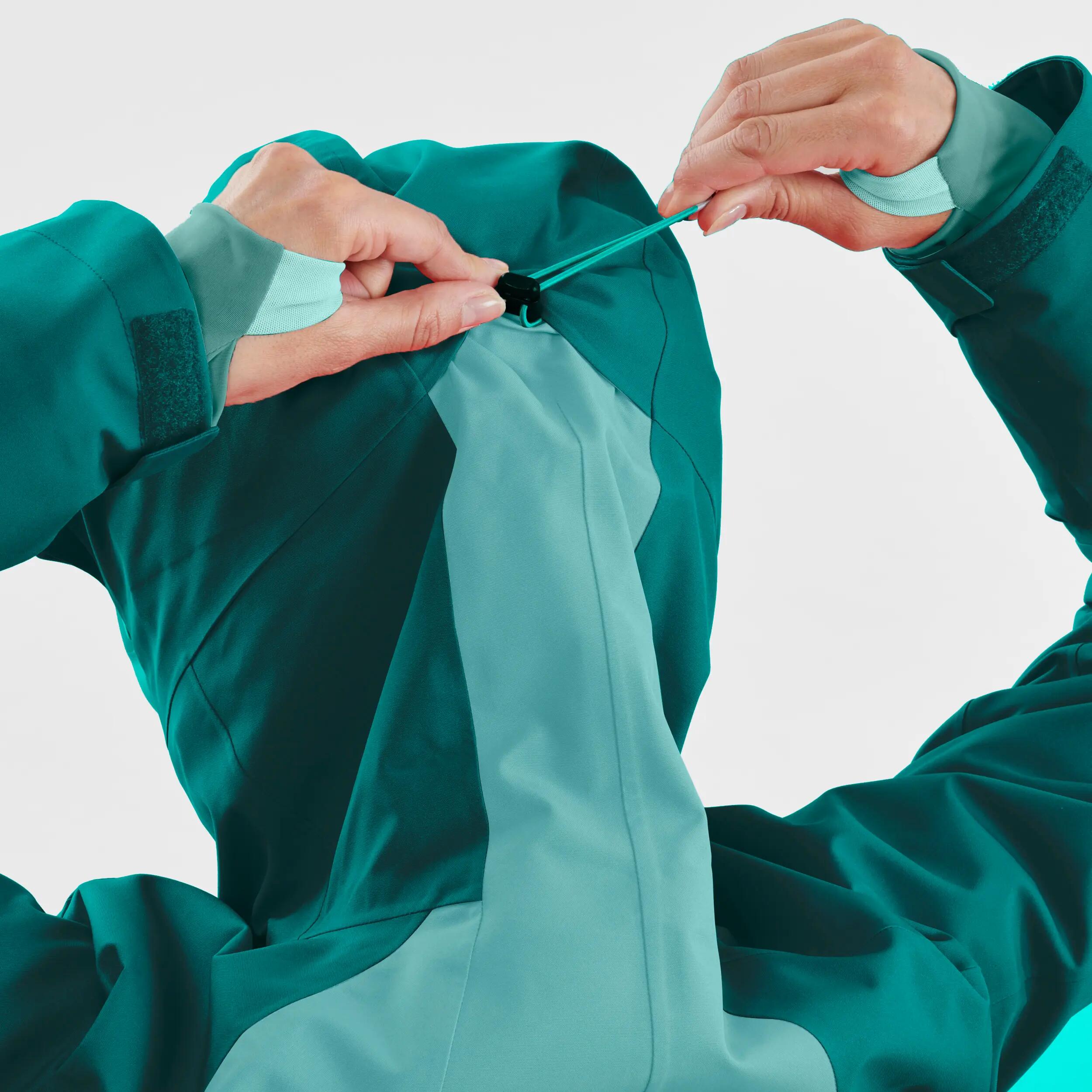 Women’s Freeride SKI JACKET FR500 - Green 8/20