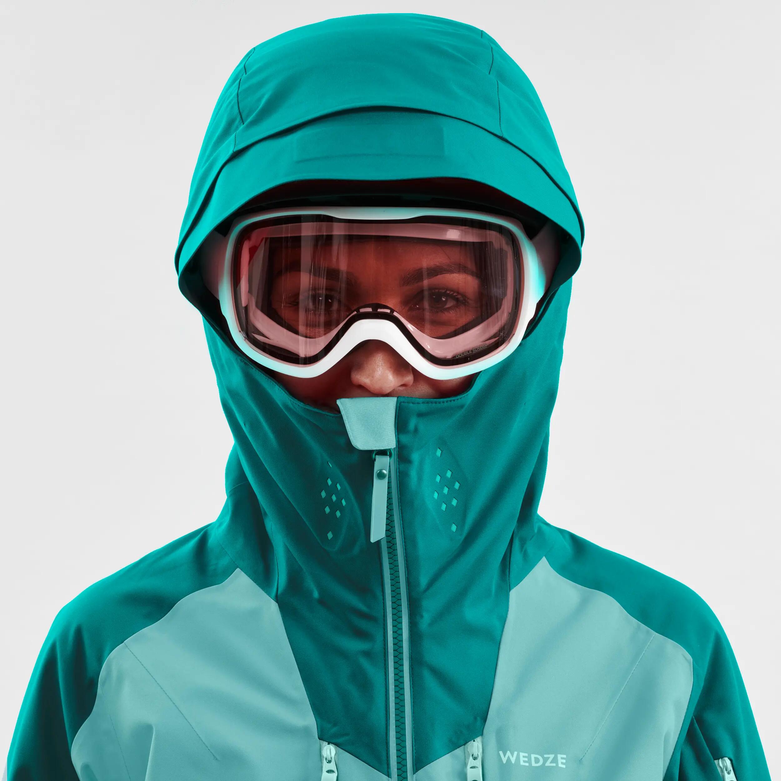 Women’s Freeride SKI JACKET FR500 - Green 5/20