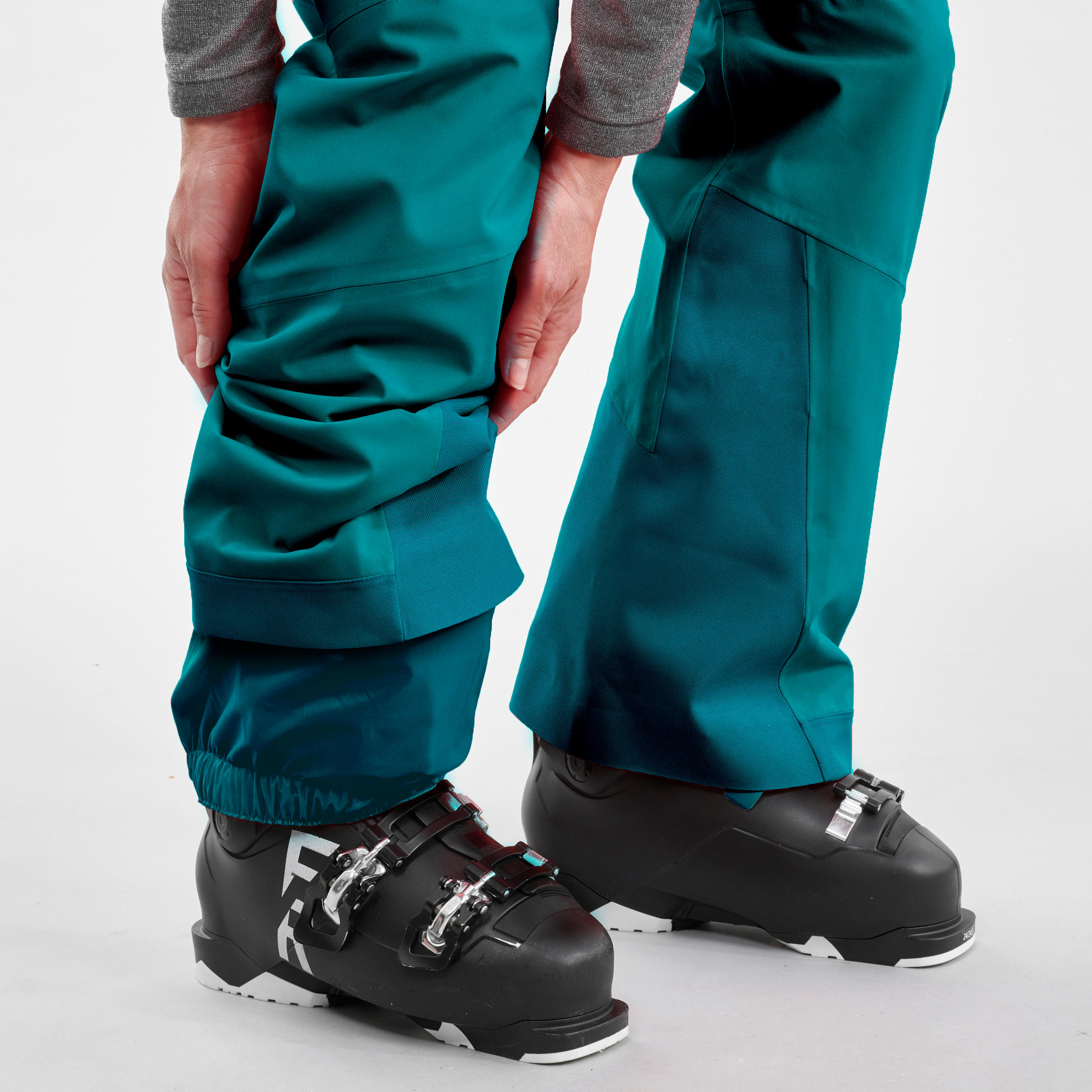 Women’s Freeriding ski trousers FR500 - Green 7/20
