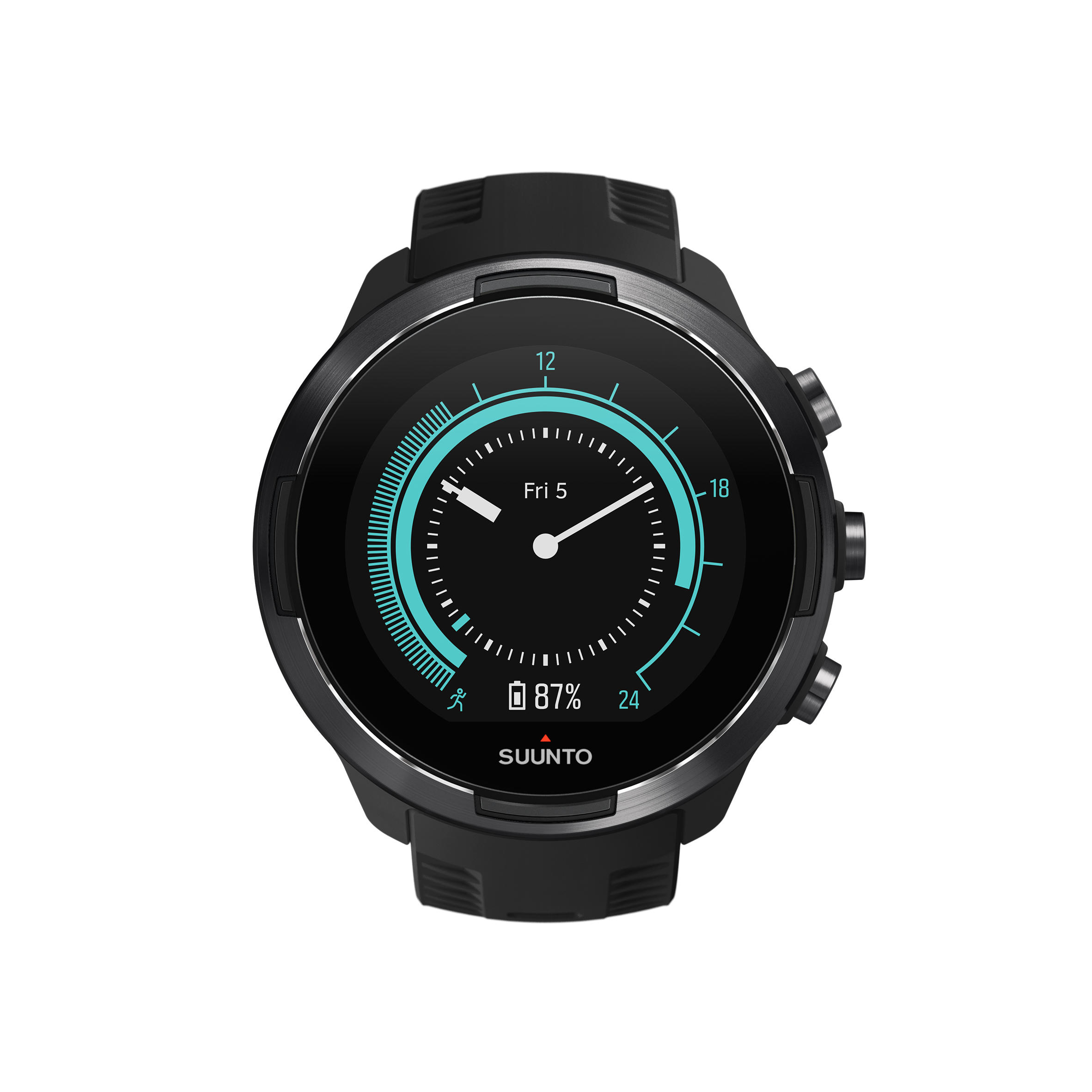 SUUNTO Gps-horloge met hartslagmeter multisport Suunto 9 Baro Black |  Decathlon