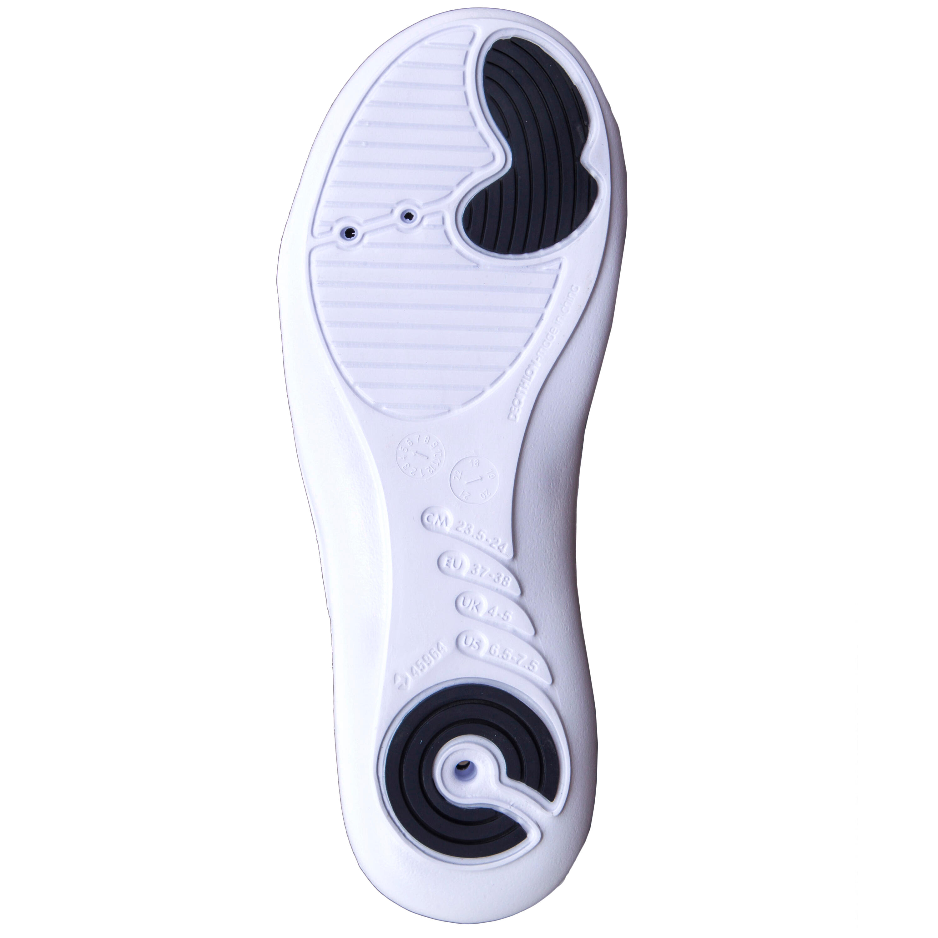 CHINELOS DE NATAÇÃO SLAP 500 MULHER BRANCO AZUL 13/15