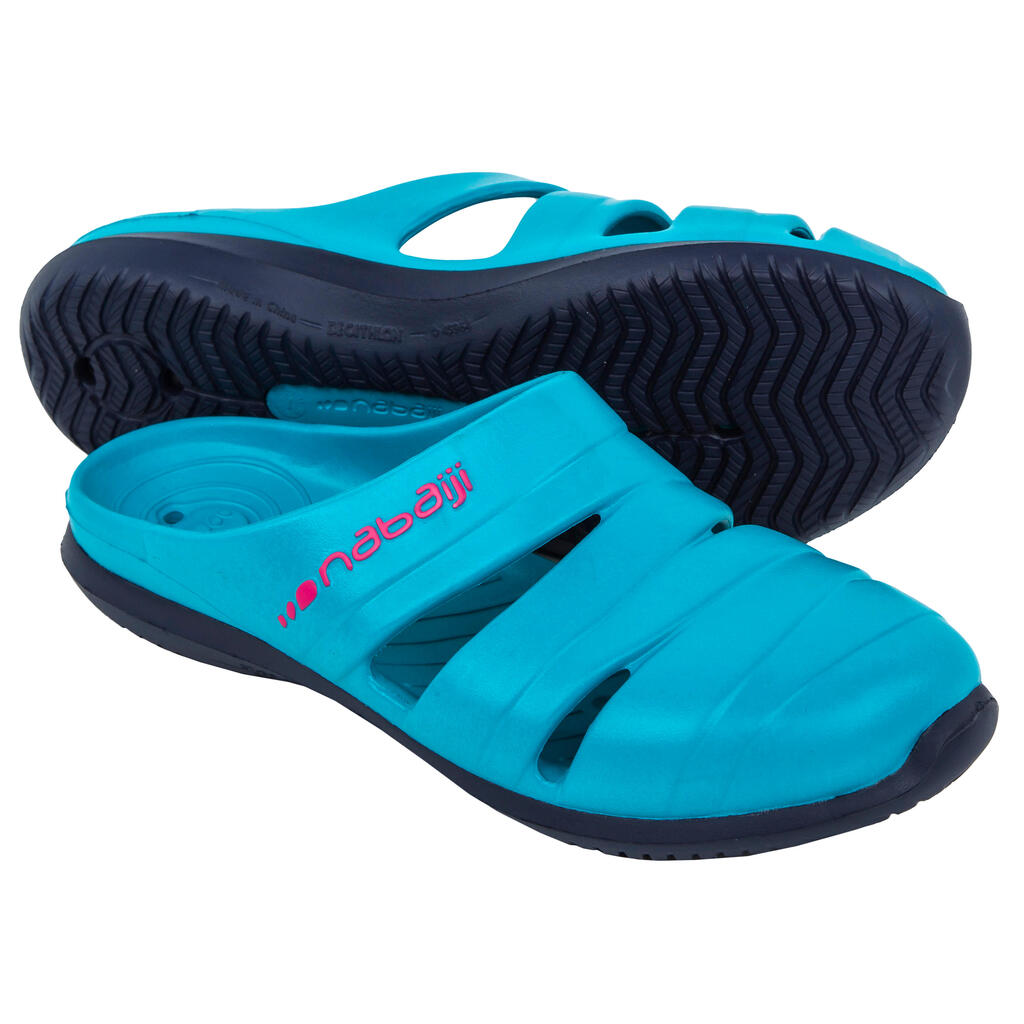 Women's Clog 100 Pool Clogs - Luxury Blue