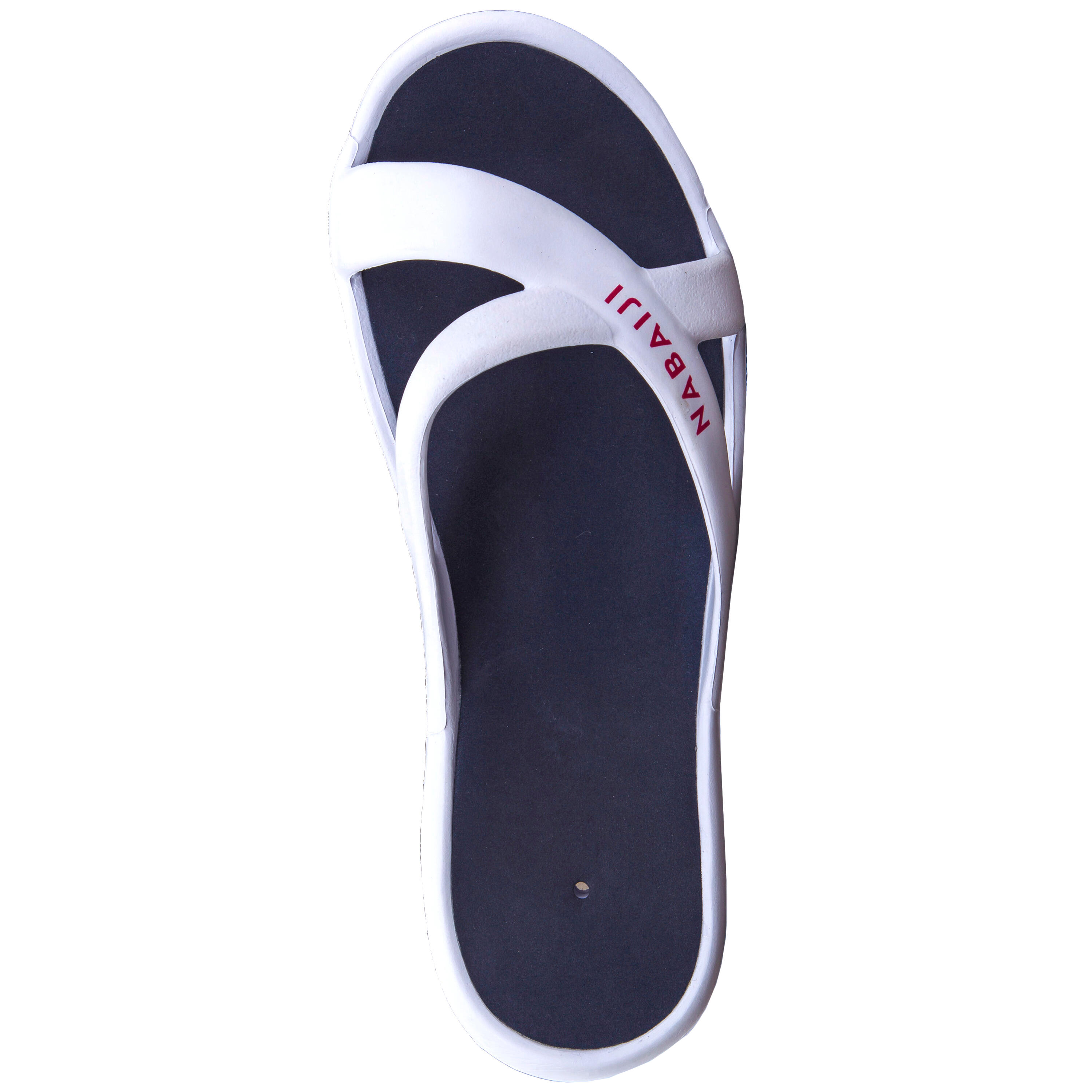 CHINELOS DE NATAÇÃO SLAP 500 MULHER BRANCO AZUL 14/15