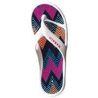 Women's Pool Flip-Flops TONGA 500 CHEV White