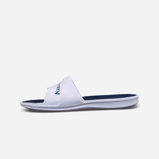 
      Men's pool sandals - Slap 500 - White blue
  