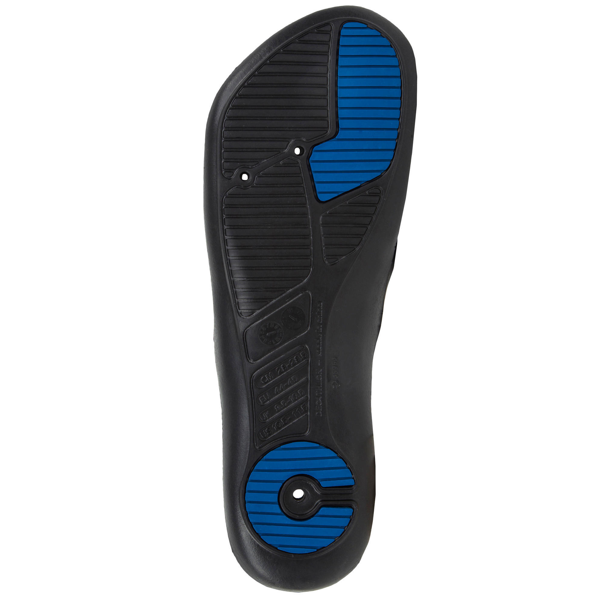 Men's swimming pool flip-flop TONGA 500 Black