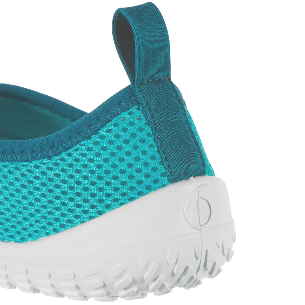 Chaussures aquatiques Enfant - Aquashoes 100 Turquoise