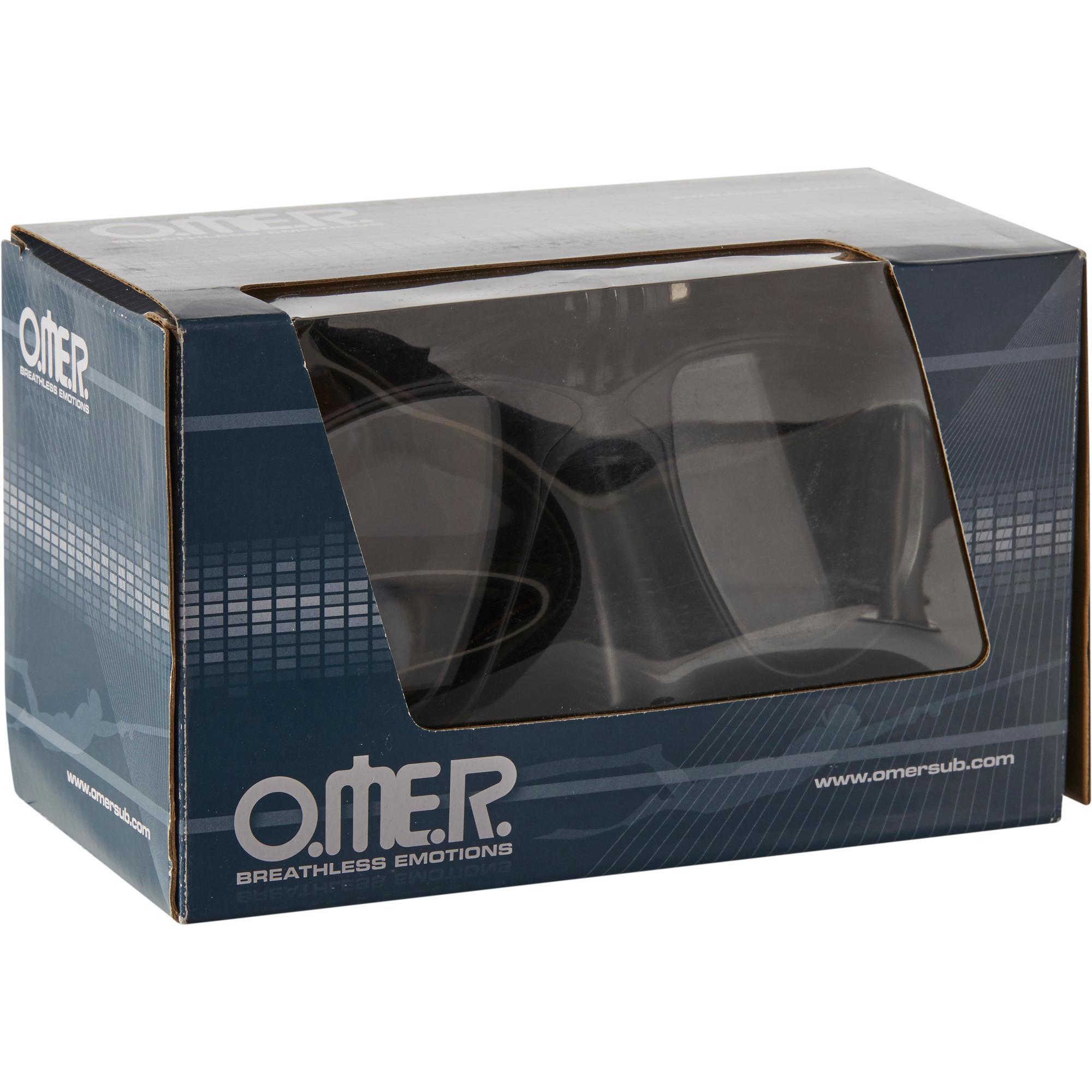 OMER Maschera da caccia subacquea - ALIEN ACTION CAM Nero