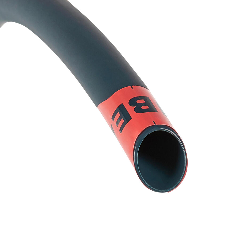 Tubo de snorkel para niños Subea SNK 500 JR gris