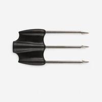 Trident 3 pointes courtes à visser sur flèche de chasse sous-marine 6,5mm SPF500