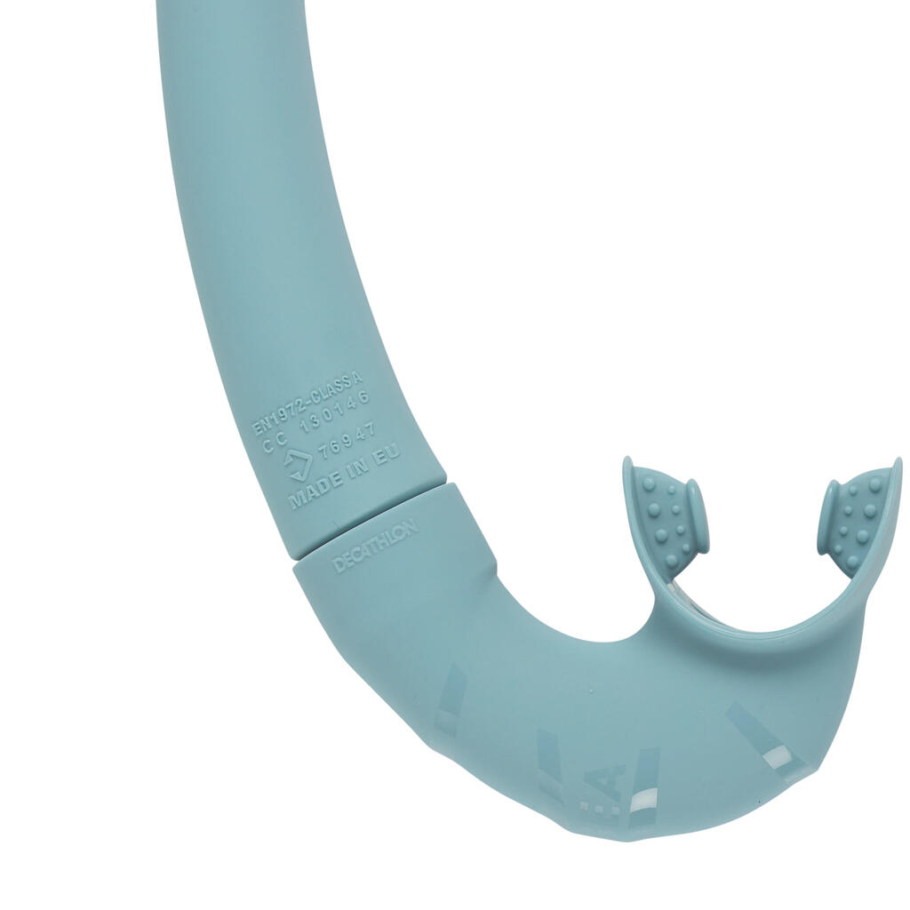 Tuba freediving FRD 500 souple bleu arctique
